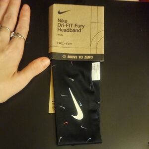 Nike Dri-FIT Fury Headband - Black